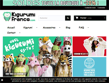 Tablet Screenshot of kigurumi-france.com